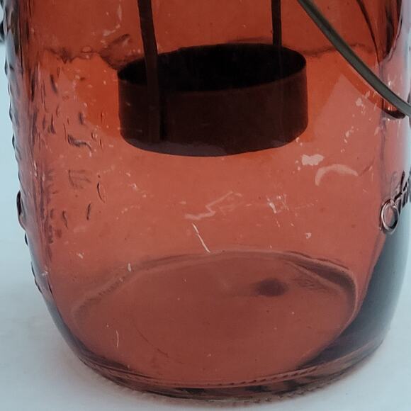 Red Mason Jar Lantern - Picture 5 of 12